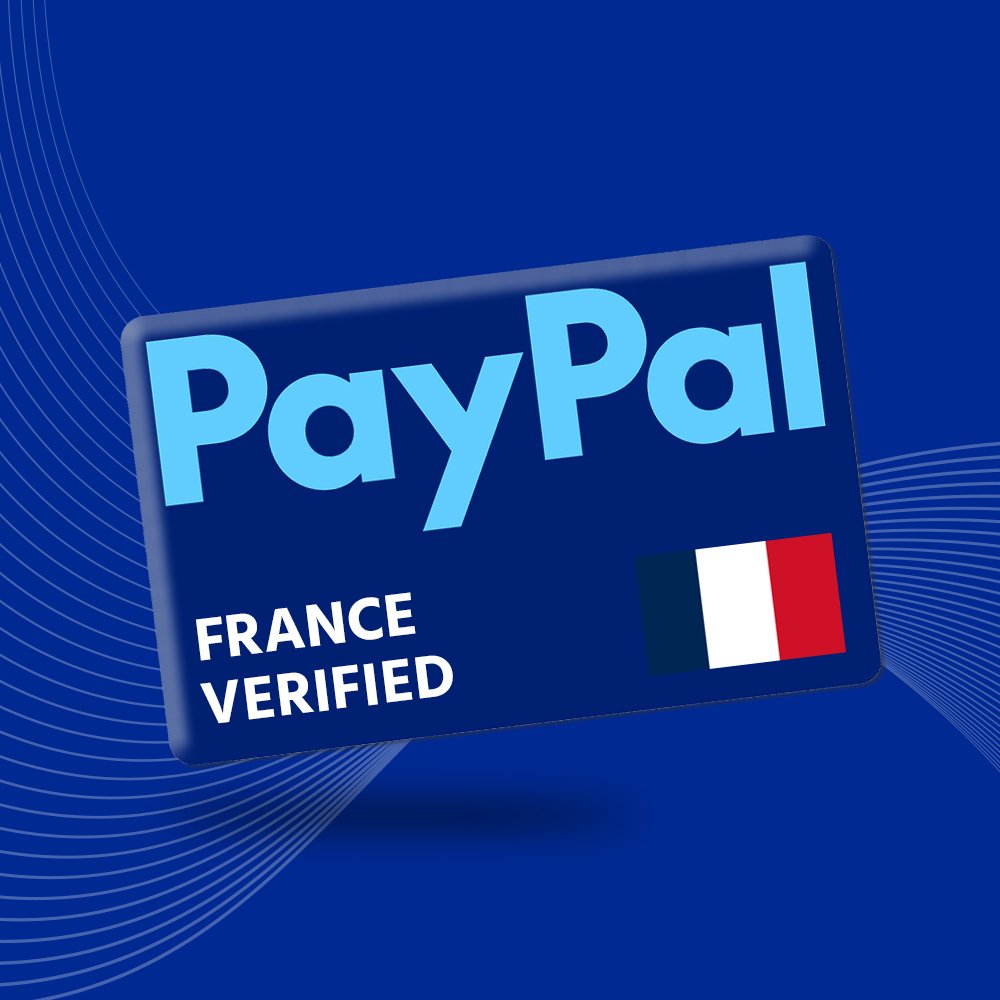 France Verified PayPal Account