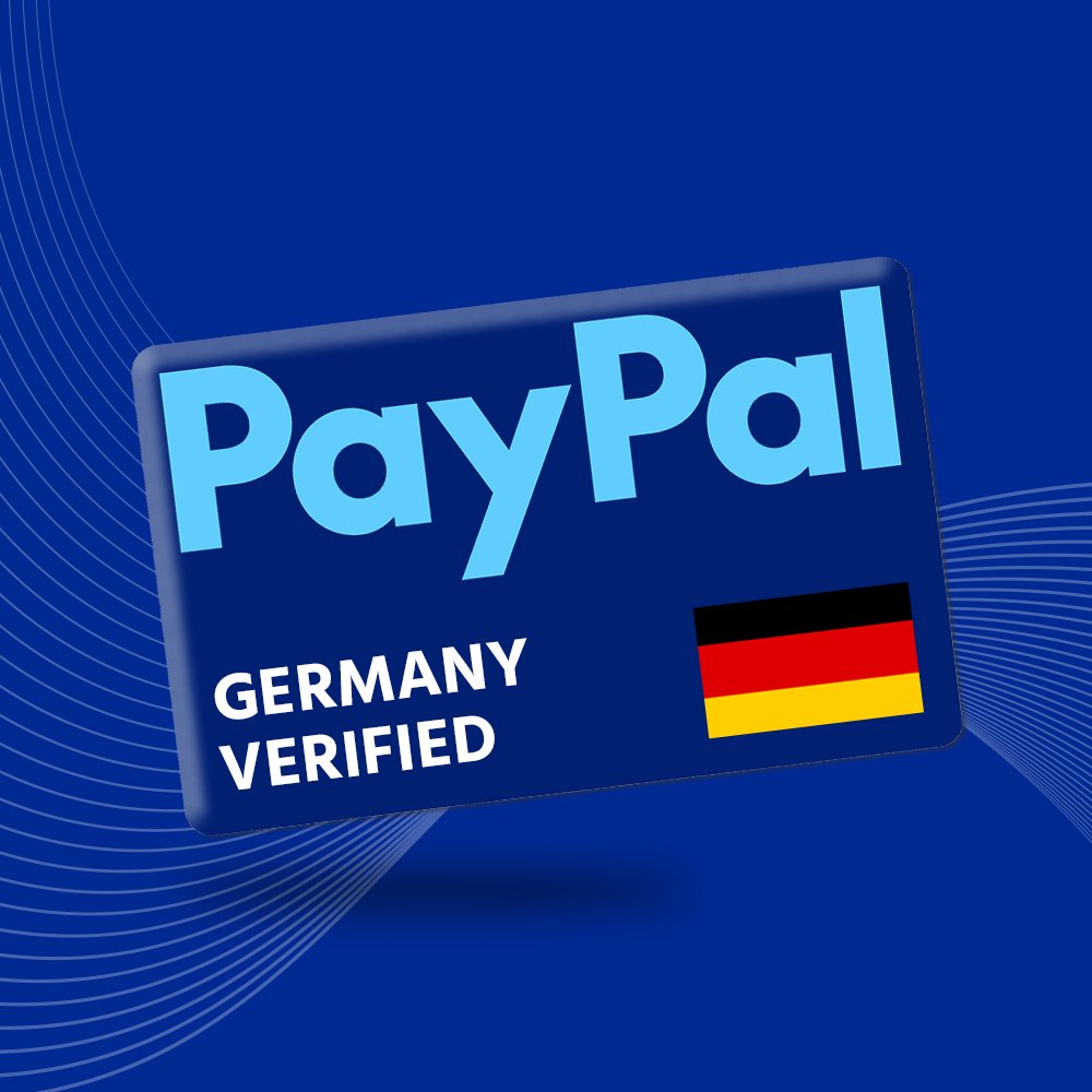 Germany Verified PayPal Account