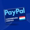 Luxembourg Verified PayPal Account