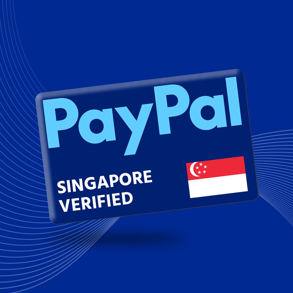 Singapore Verified PayPal Account
